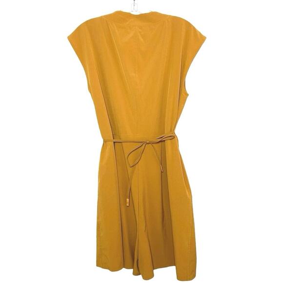 Athleta Women’s Marlow Romper Tucson Gold Size Small - Picture 4 of 10